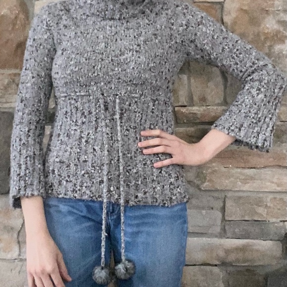 Knit Turtleneck Sweater - Picture 2 of 8